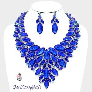 Crystal Marquise Necklace